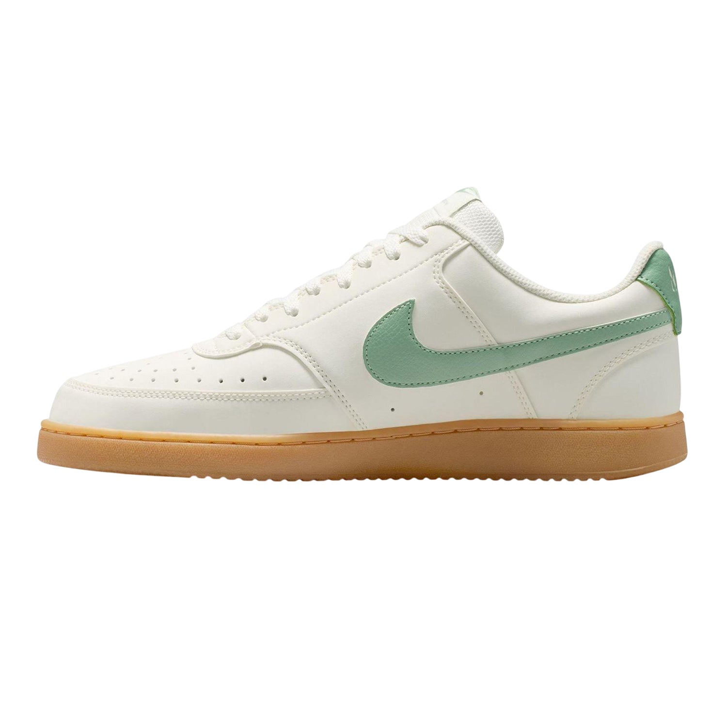 Sail - Side - Nike Mens Vision Low Leather Trainers