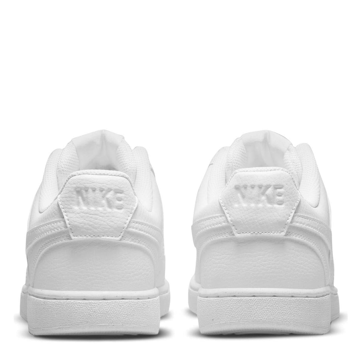 Triple White - Lifestyle - Nike Mens Vision Low Leather Trainers