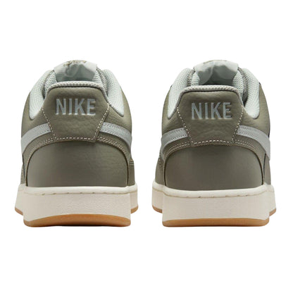Fir-White - Back - Nike Mens Vision Low Leather Trainers