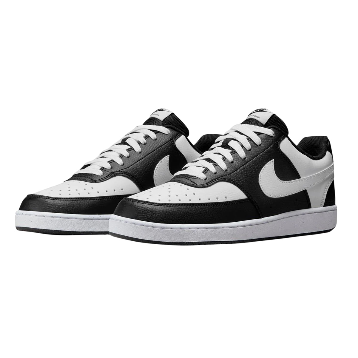 Panda - Close up - Nike Mens Vision Low Leather Trainers