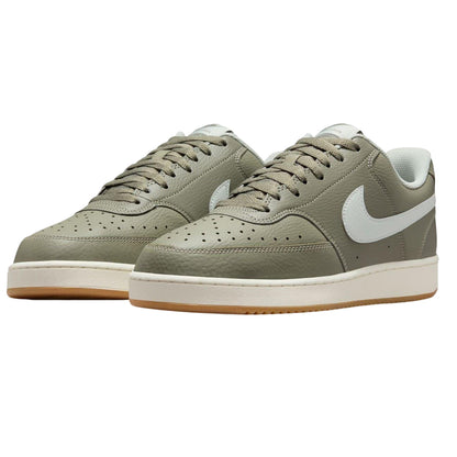 Fir-White - Lifestyle - Nike Mens Vision Low Leather Trainers