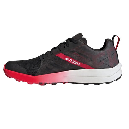 Black-Grey - Pack Shot - Adidas Mens Terrex Speed Flow Trail Trainers