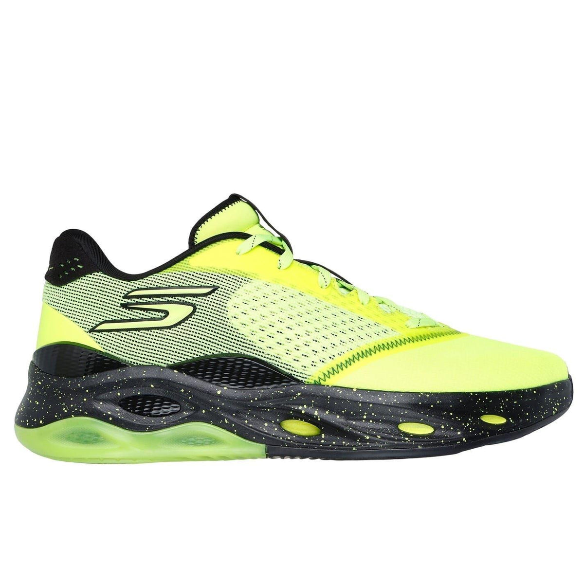 Yellow-Black - Front - Skechers Mens Skx Float Trainers