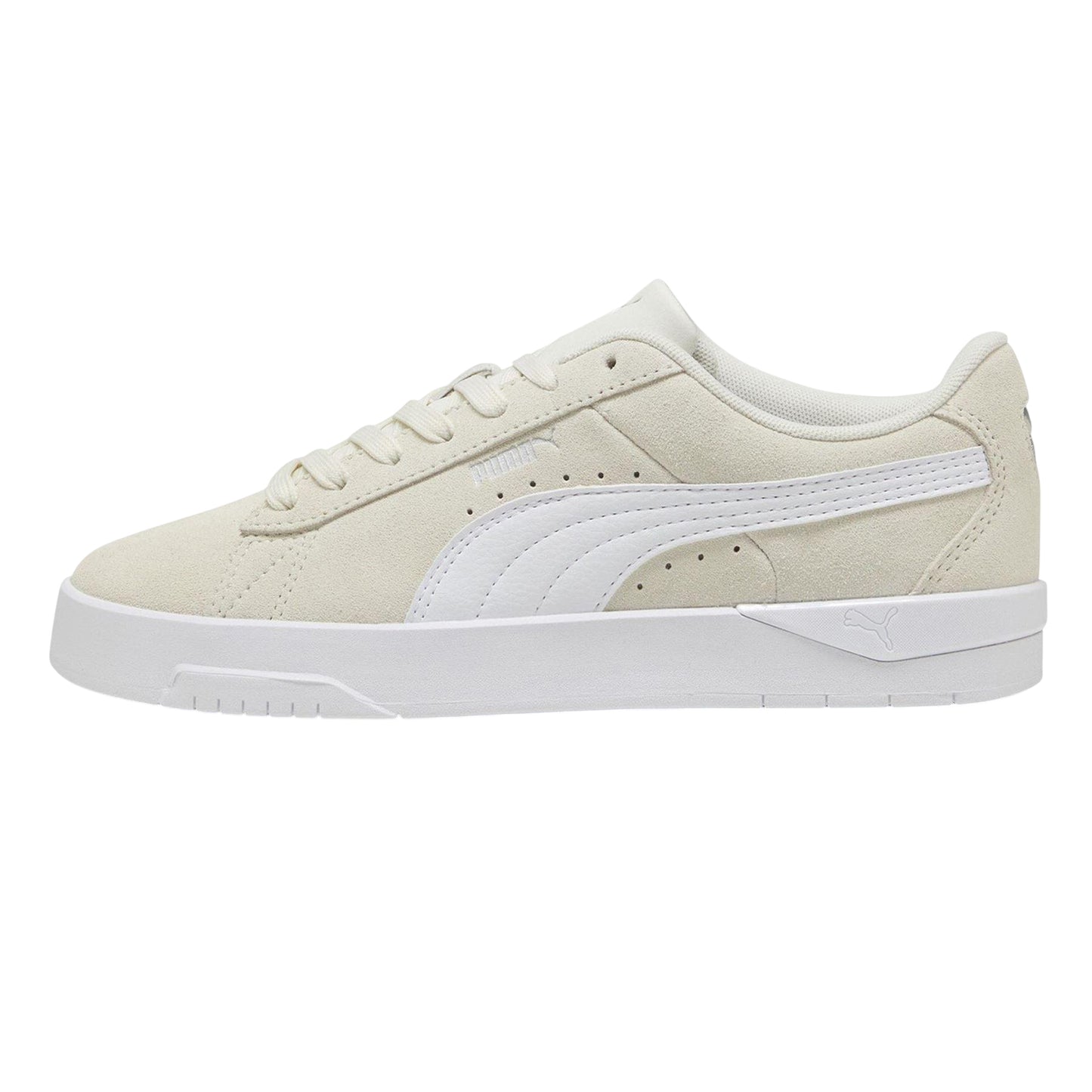 Vaporous Grey - Back - Puma Womens-Ladies Jada Suede Platform Trainers