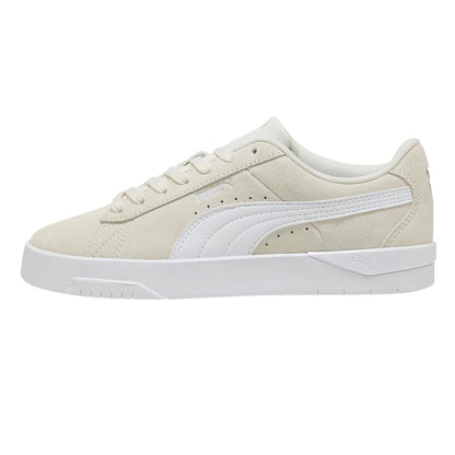 Vaporous Grey - Back - Puma Womens-Ladies Jada Suede Platform Trainers