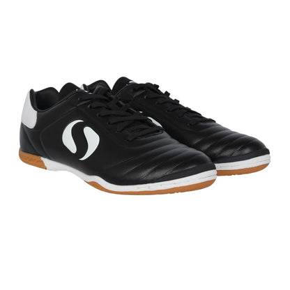 Black-White - Lifestyle - Sondico Childrens-Kids Strike Indoor Football Trainers
