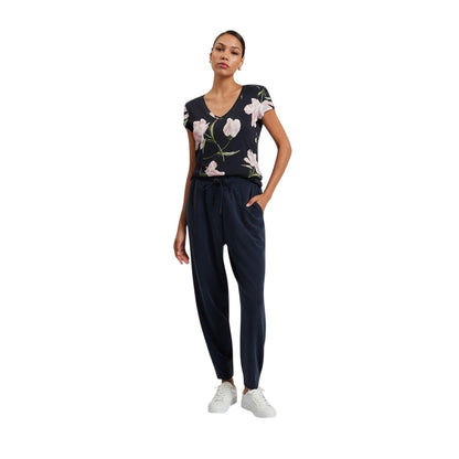 Navy - Lifestyle - Ted Baker Womens-Ladies Vaiiley T-Shirt