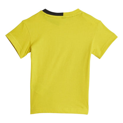 Yellow - Back - Adidas Childrens-Kids Classic Lego Top & Bottom Set