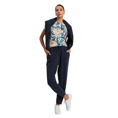 Cream - Lifestyle - Ted Baker Womens-Ladies Floral T-Shirt