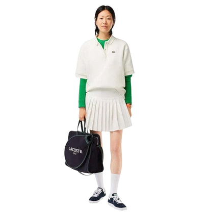 Cream - Lifestyle - Lacoste Womens-Ladies Roland Garros Edition Pleated Skirt