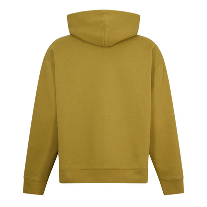 Moss Green - Back - Levis Mens Skate Hoodie