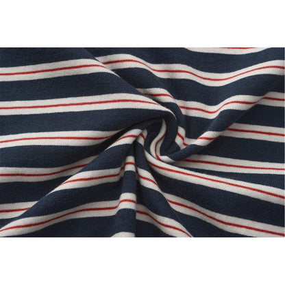 Dark Navy - Lifestyle - Firetrap Mens Striped Crew Neck T-Shirt