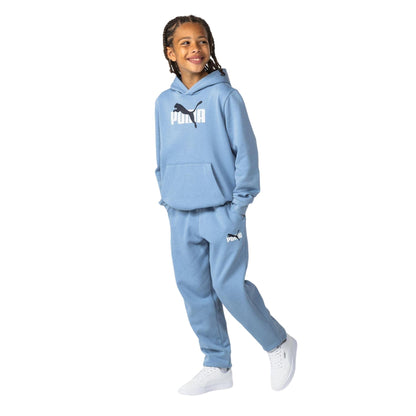 Zen Blue - Lifestyle - Puma Childrens-Kids Fleece Logo Sweatpants