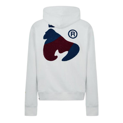 White - Back - Money Mens Swish Chen Pullover Hoodie