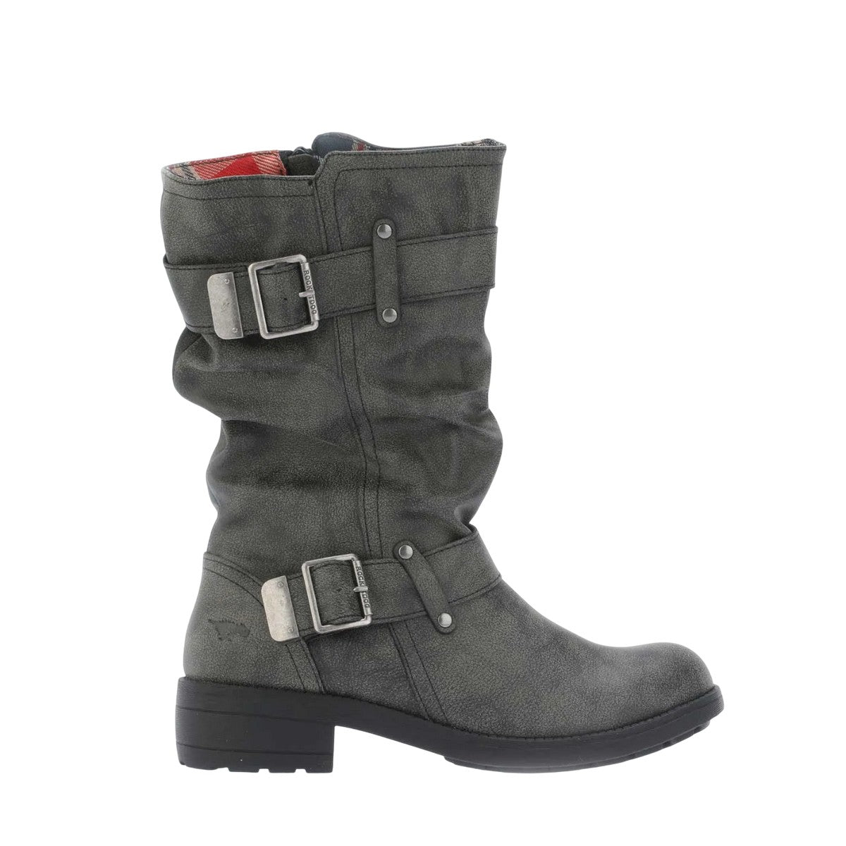 Black - Lifestyle - Rocket Dog Womens-Ladies Trumble Biker Boots