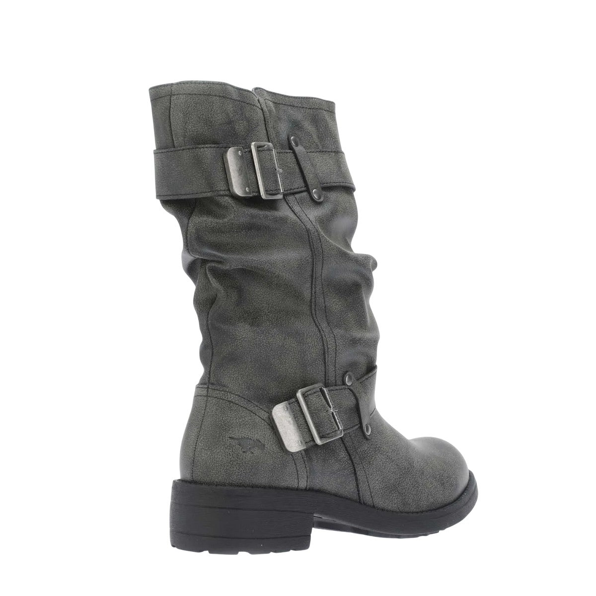 Black - Back - Rocket Dog Womens-Ladies Trumble Biker Boots