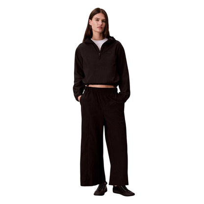 Black - Side - Calvin Klein Womens-Ladies Lightweight Wind Jacket