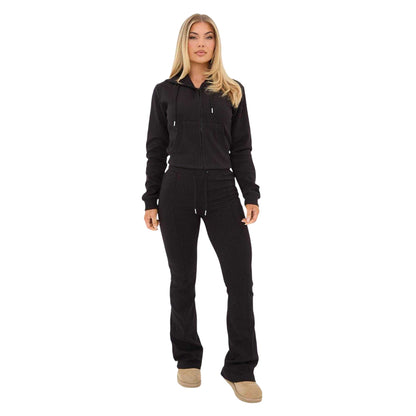 Black - Side - I Saw It First Womens-Ladies Cropped Pullover Hoodie