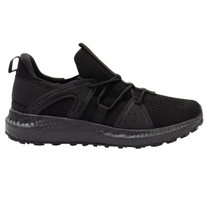 Black - Front - Kappa Mens Bronte Trainers