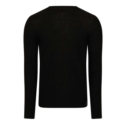 Black - Front - Replay Mens Long-Sleeved Pullover