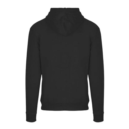 Black - Back - Aquascutum Mens Active Full Zip Hoodie