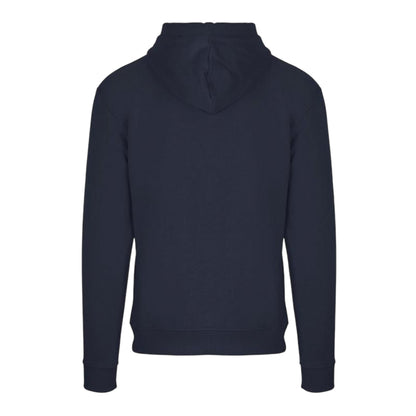 Navy - Back - Aquascutum Mens Active Full Zip Hoodie