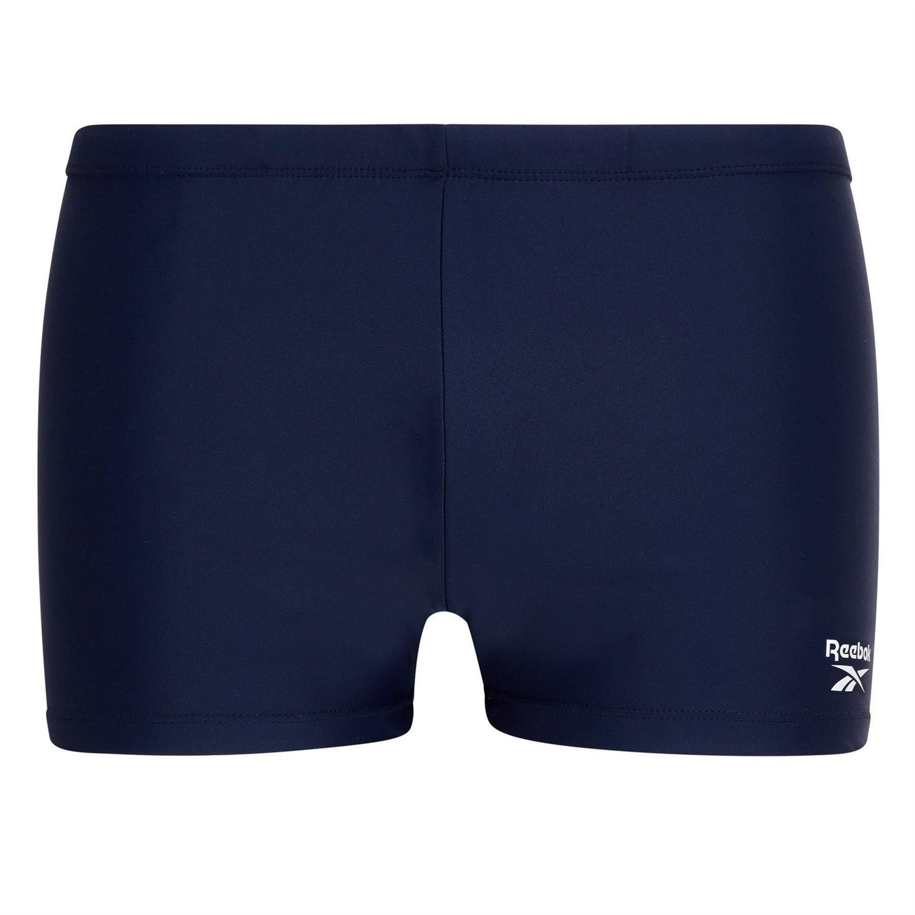 Vector Navy - Front - Reebok Mens Performance Swim Shorts