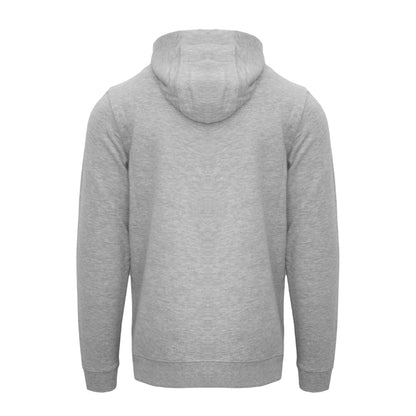 Grey - Back - Aquascutum Mens Casual Hoodie