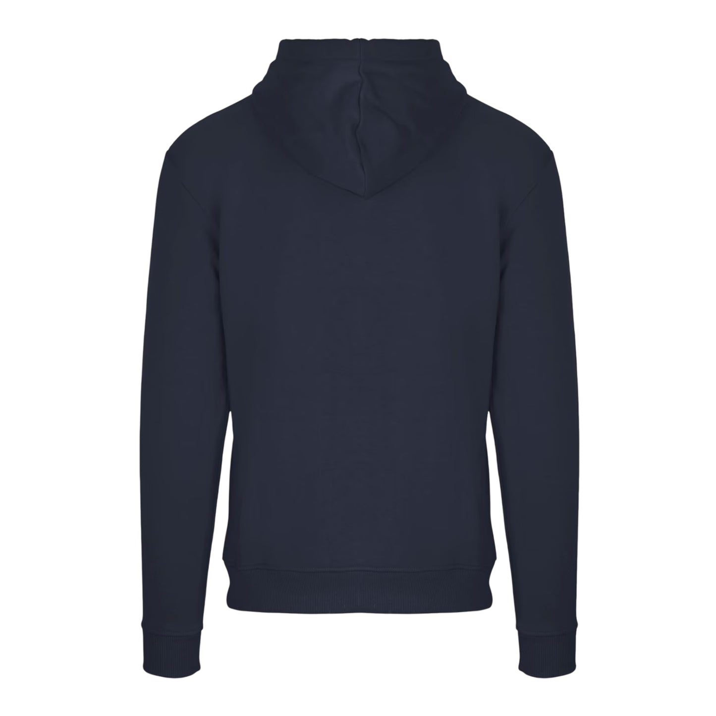 Navy - Back - Aquascutum Mens Casual Hoodie