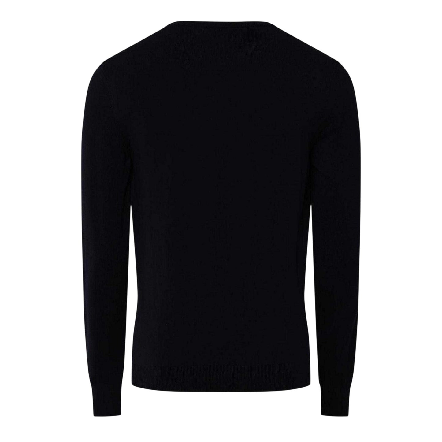 Blue - Back - Replay Mens Cotton Blend Crew Neck Jumper