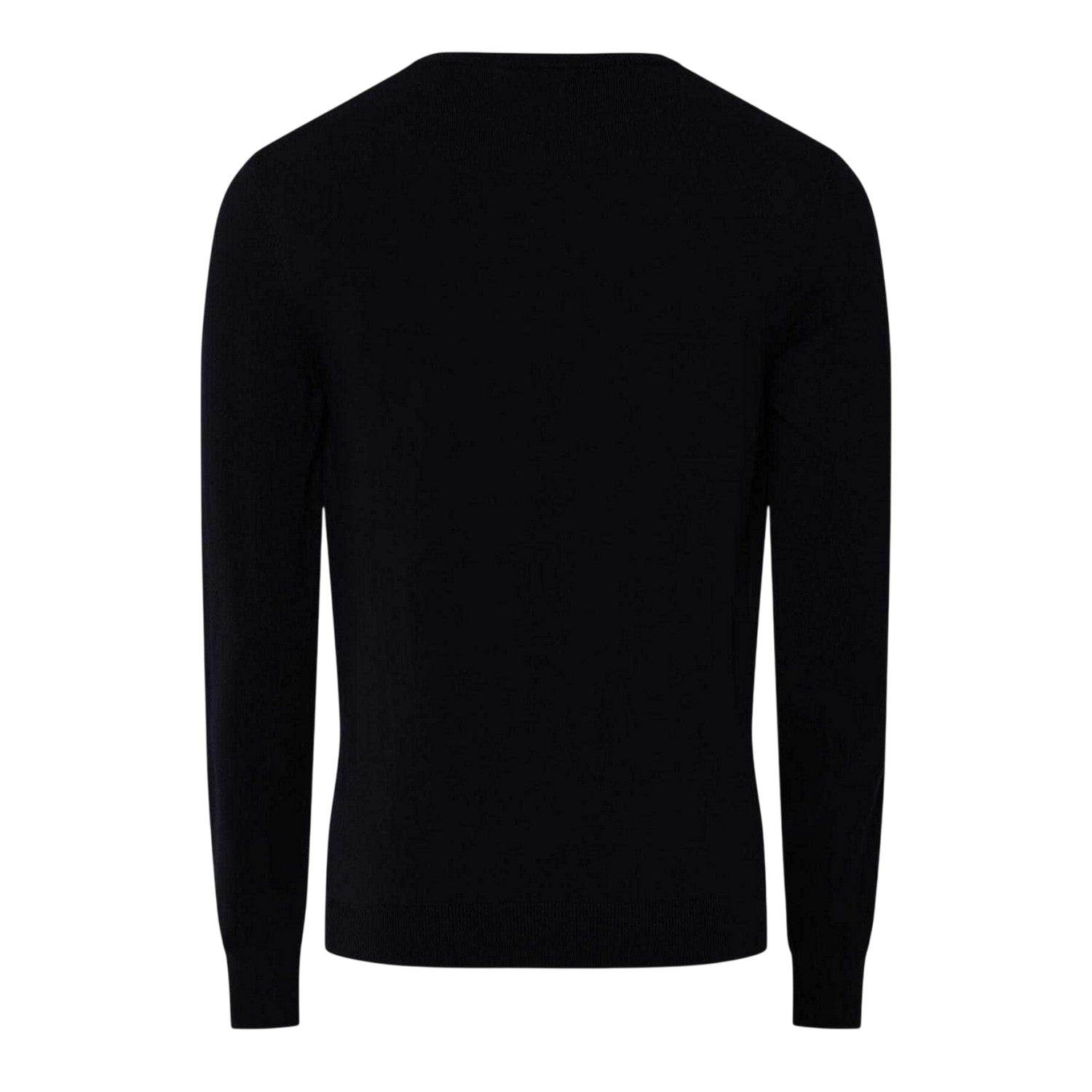 Blue - Back - Replay Mens Cotton Blend Crew Neck Jumper