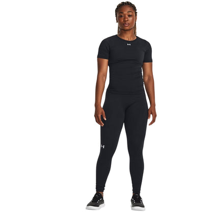 Black - Lifestyle - Under Armour Womens-Ladies Vanish Crew Neck Slim T-Shirt