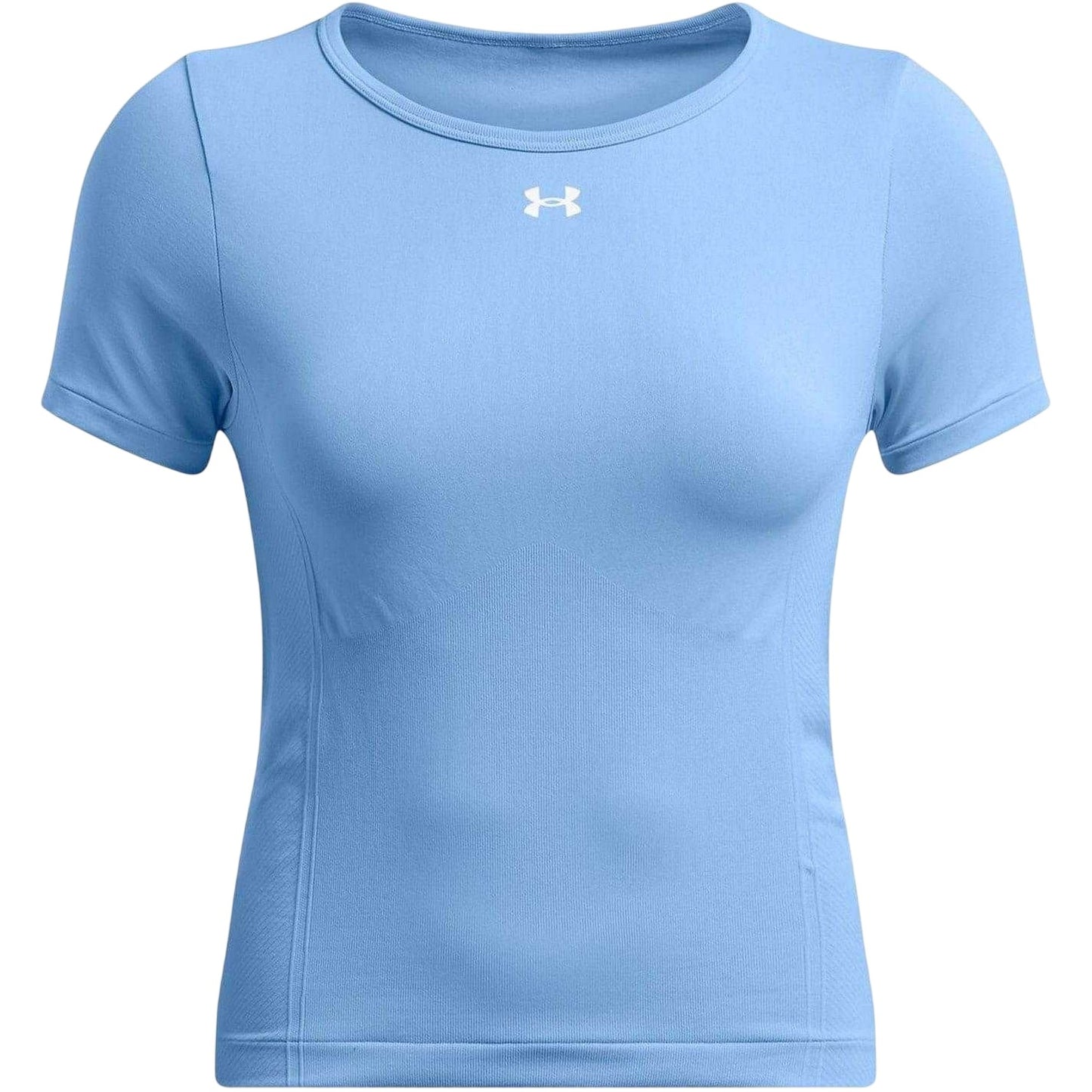 Blue - Front - Under Armour Womens-Ladies Vanish Crew Neck Slim T-Shirt