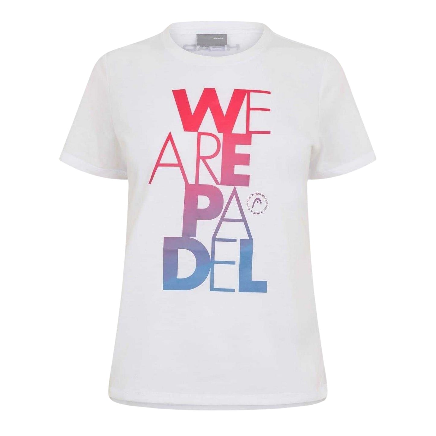 White - Front - Head Womens-Ladies Bold T-Shirt