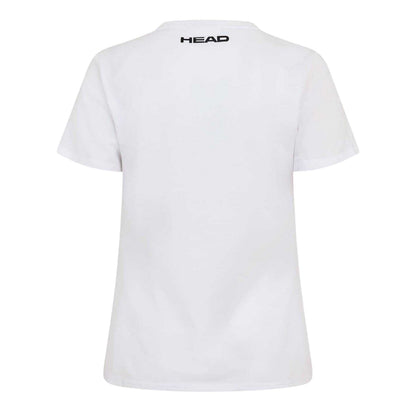 White - Back - Head Womens-Ladies Bold T-Shirt