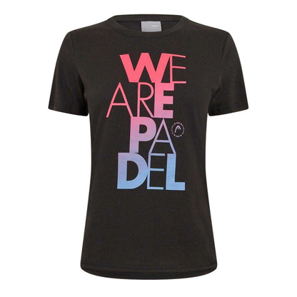 Black - Front - Head Womens-Ladies Bold T-Shirt