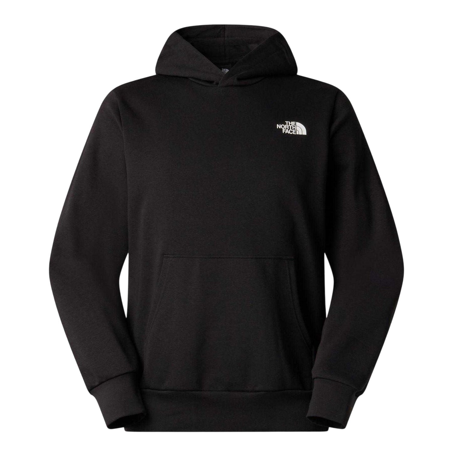 Black - Front - The North Face Mens Graphic Print Cotton Relaxed Fit Hoodie