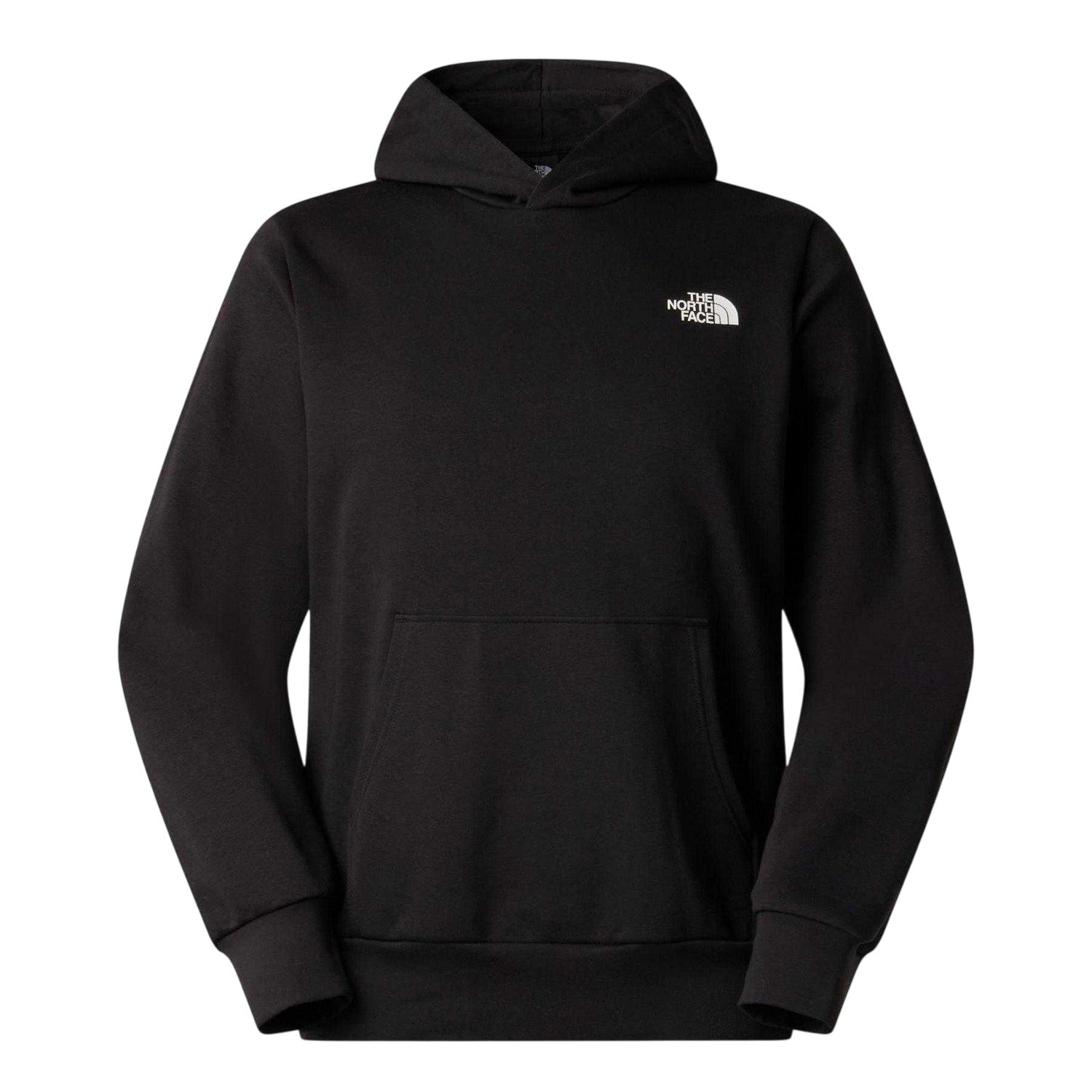 Black - Front - The North Face Mens Graphic Print Cotton Relaxed Fit Hoodie