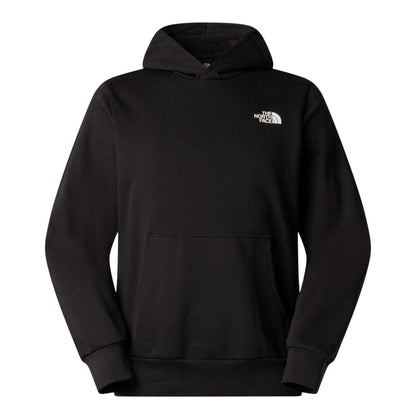Black - Front - The North Face Mens Graphic Print Cotton Relaxed Fit Hoodie