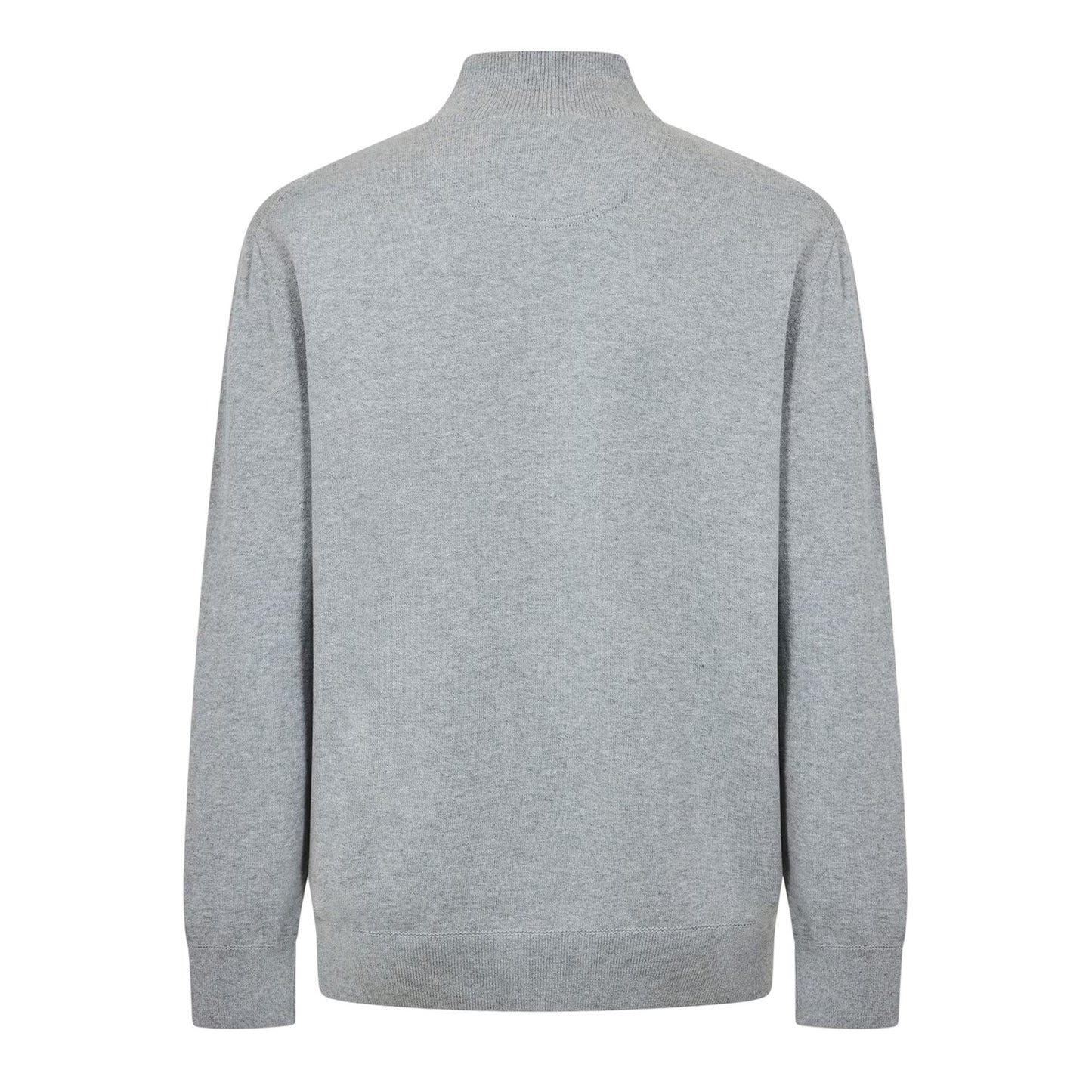Medium Grey Heather - Back - Timberland Mens Full Zip Regular Sweater Top
