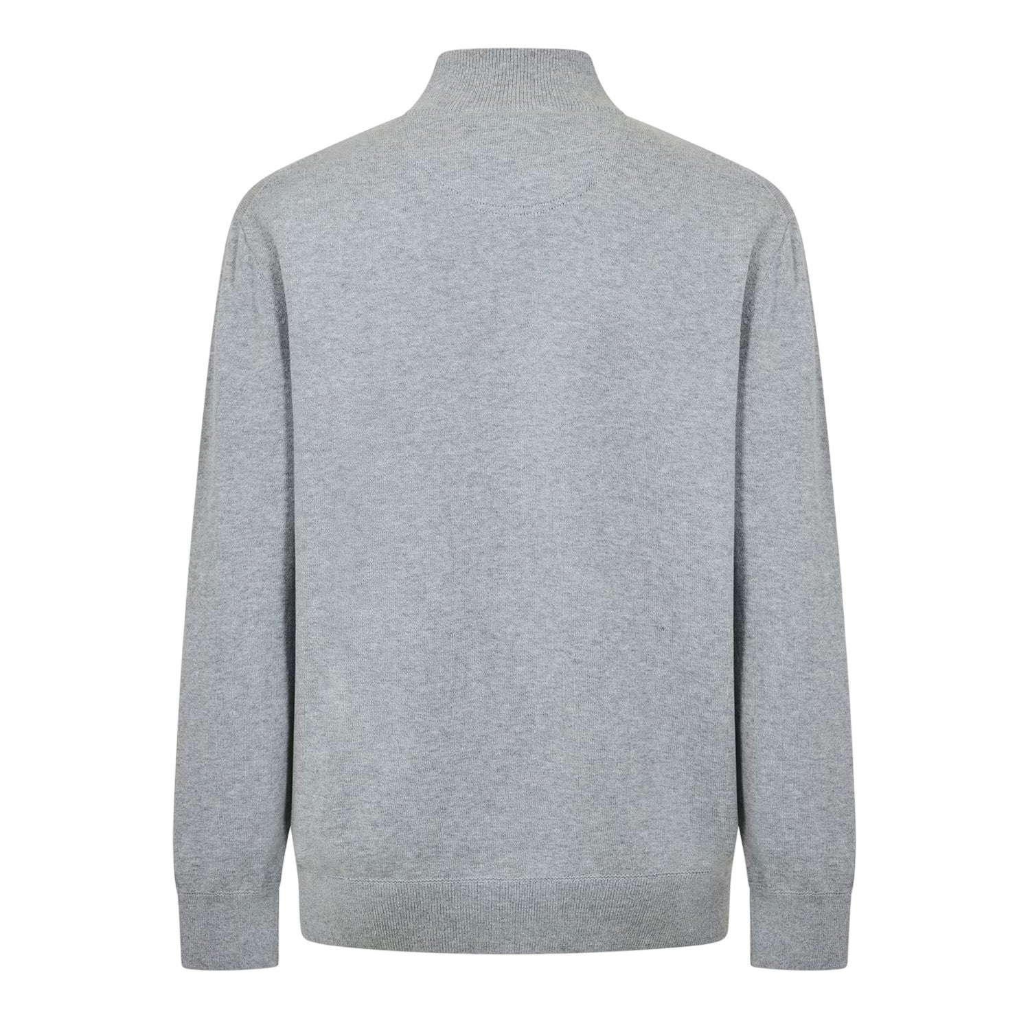 Medium Grey Heather - Back - Timberland Mens Full Zip Regular Sweater Top