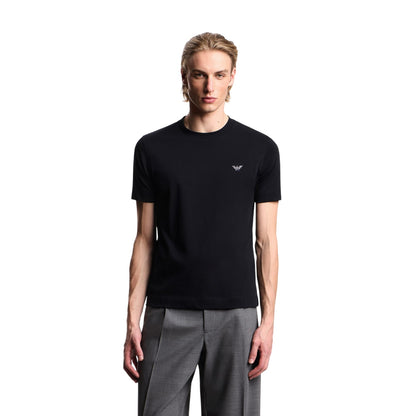 Navy - Lifestyle - Emporio Armani EA7 Mens Logo T-Shirt