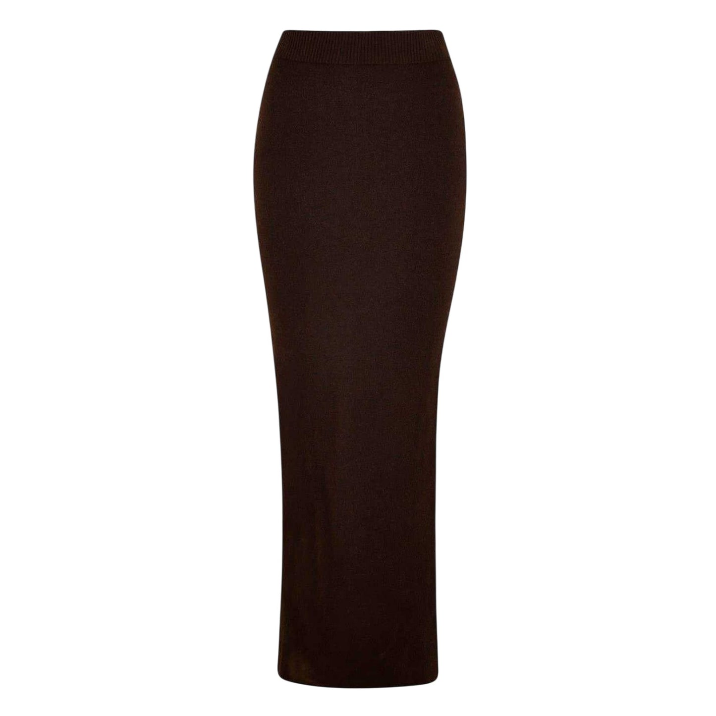Cocoa - Front - Jack Wills Womens-Ladies Knitted Maxi Skirt