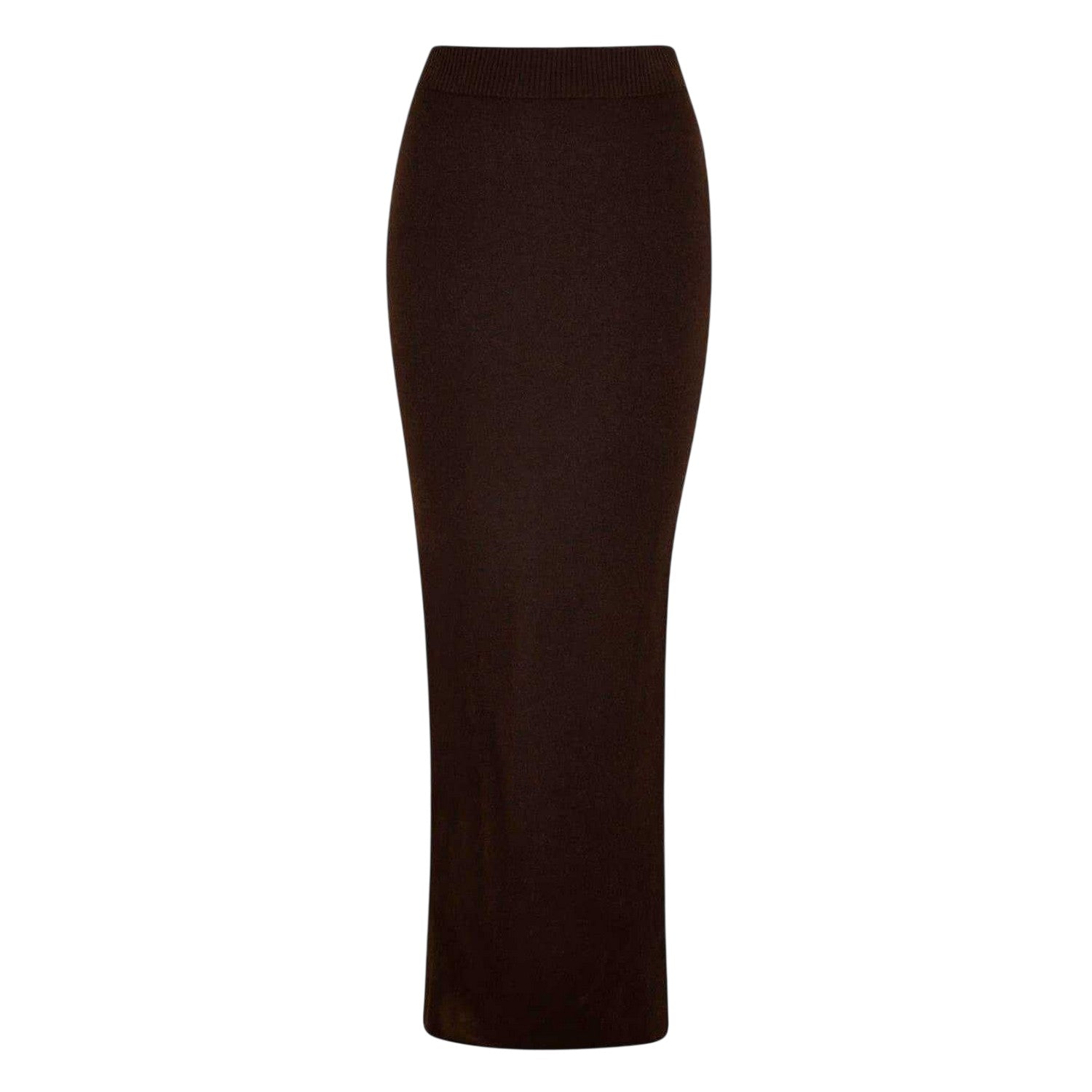 Cocoa - Front - Jack Wills Womens-Ladies Knitted Maxi Skirt