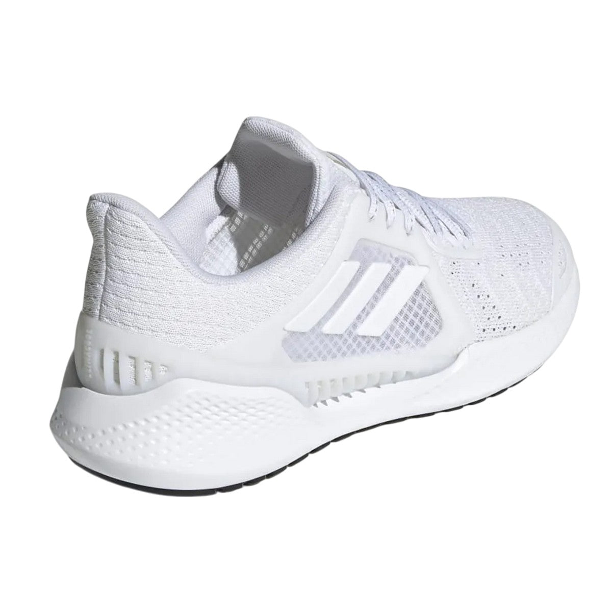White - Back - Adidas Womens-Ladies Climacool Perforated Running Trainers