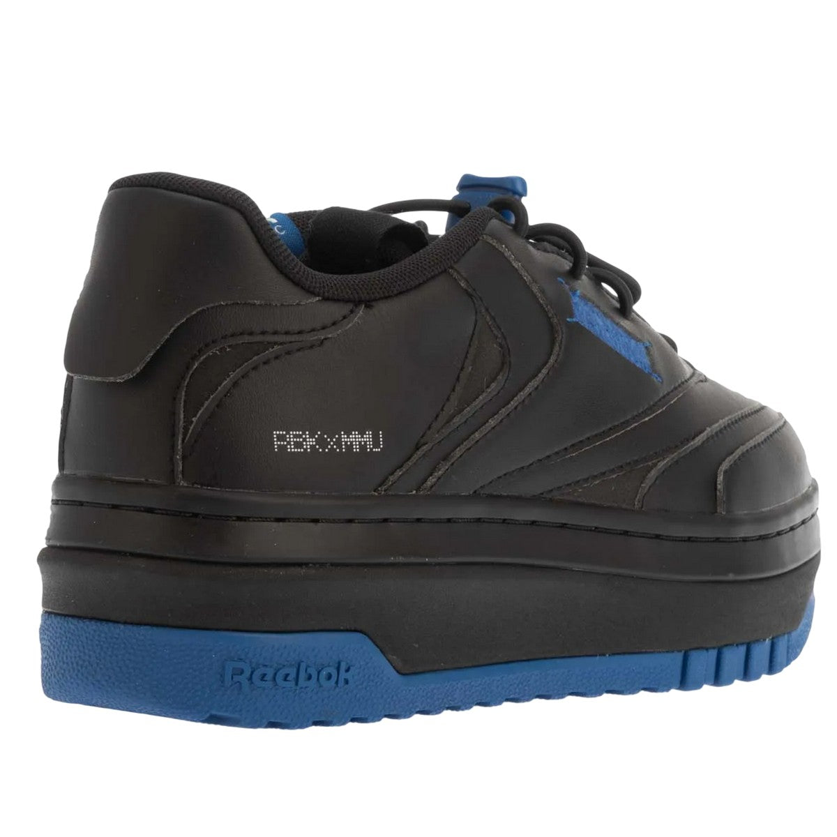 Black-Cobalt Blue - Back - Reebok Unisex Adult Club C Milk Makeup Vegan Leather Trainers