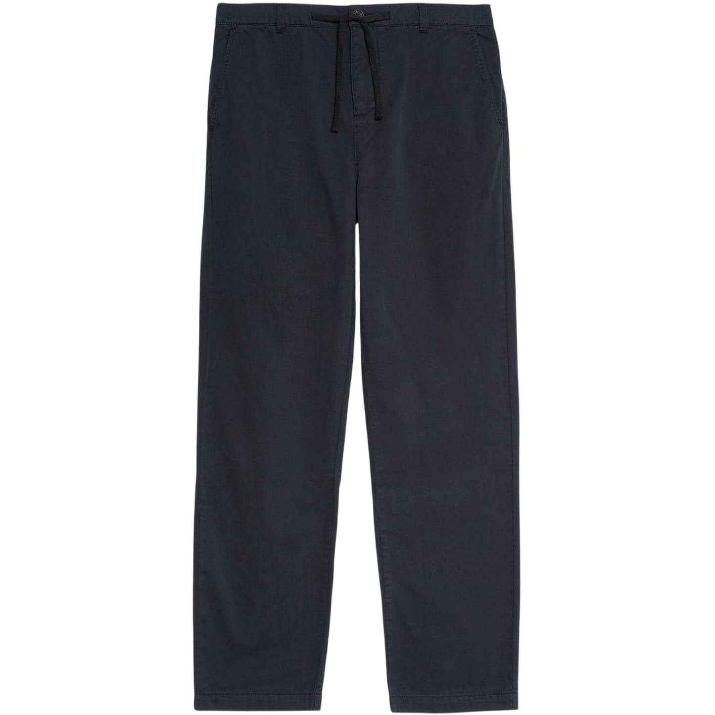 Jet Black - Front - Lyle & Scott Mens Tapered Chinos