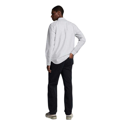Jet Black - Back - Lyle & Scott Mens Tapered Chinos