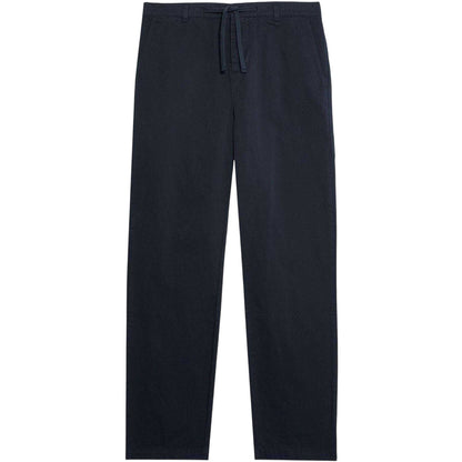 Dark Navy - Front - Lyle & Scott Mens Tapered Chinos