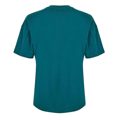 Green - Back - New Balance Mens Heritage Logo Crew Neck T-Shirt